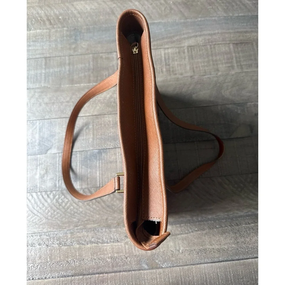 Michael Kors Brown Leather Classy Shoulder Bag/Tote - Picture 5 of 8